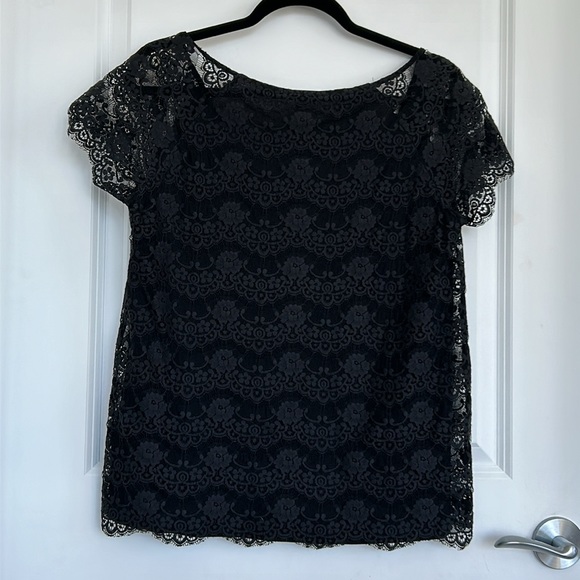 JOIE lined lace top - Picture 4 of 4